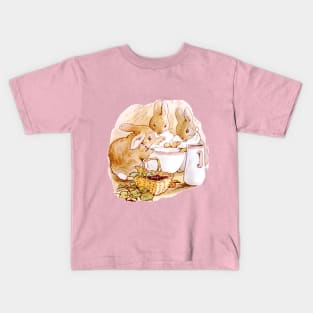 Beatrix Potter Bunnies Kids T-Shirt